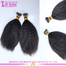 New Products Super Strong i Tip Hair Tangle Free Kinky Straight i Tip Hair Extension